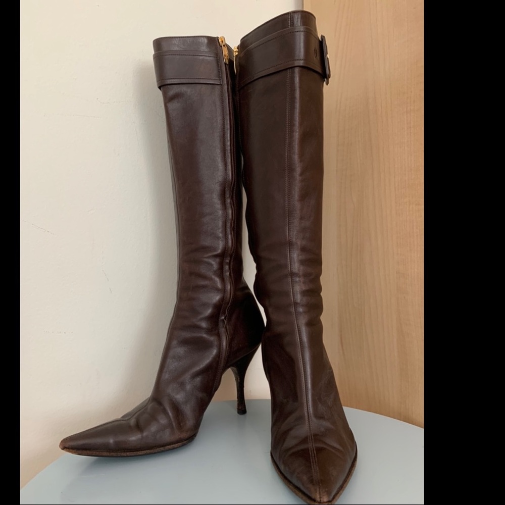 ☆Sergio Rossi☆ well loved| Brown boots | US 7.5